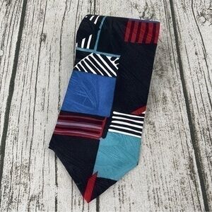 Oscar de la Renta Neck Tie Mens Silk Tie Couture Collection retro